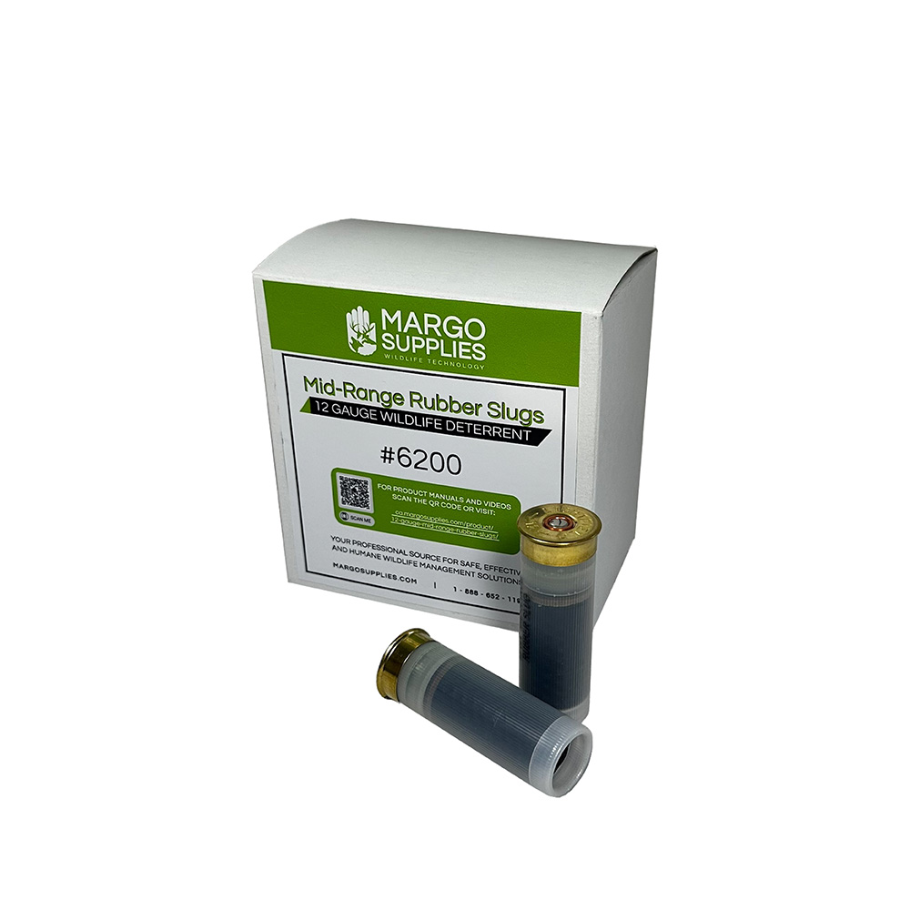 12 Gauge Mid-Range Rubber Slugs