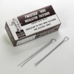 Twister Wire Fastener – Cotter style clip (50 pack)